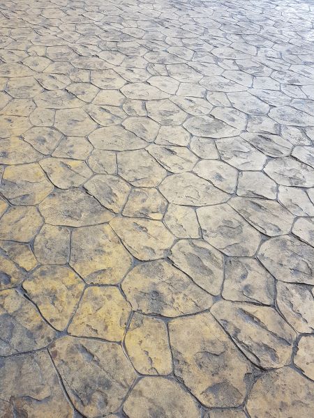 Stamped Concrete Paving in Post Falls