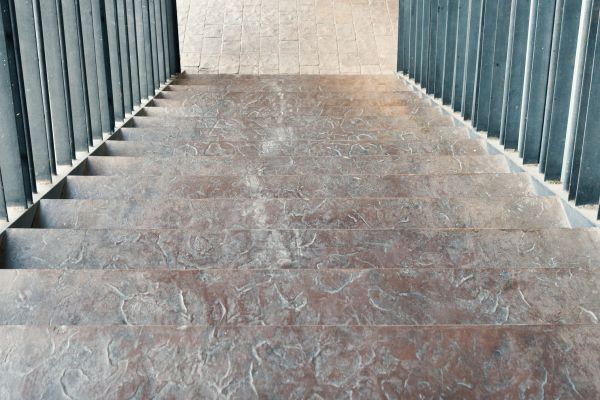 Cost of Concrete Stair Stamping in Post Falls