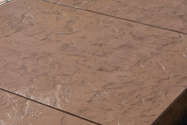 Concrete Patio Staining in Post Falls