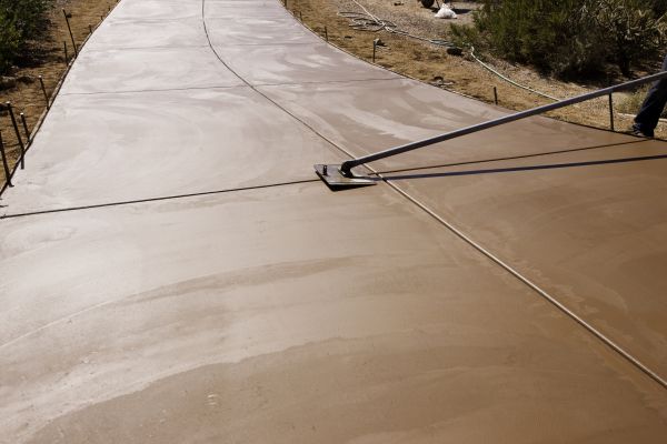 Cement Staining in Post Falls
