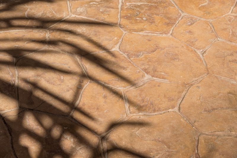 Stamped Patio Construction detail